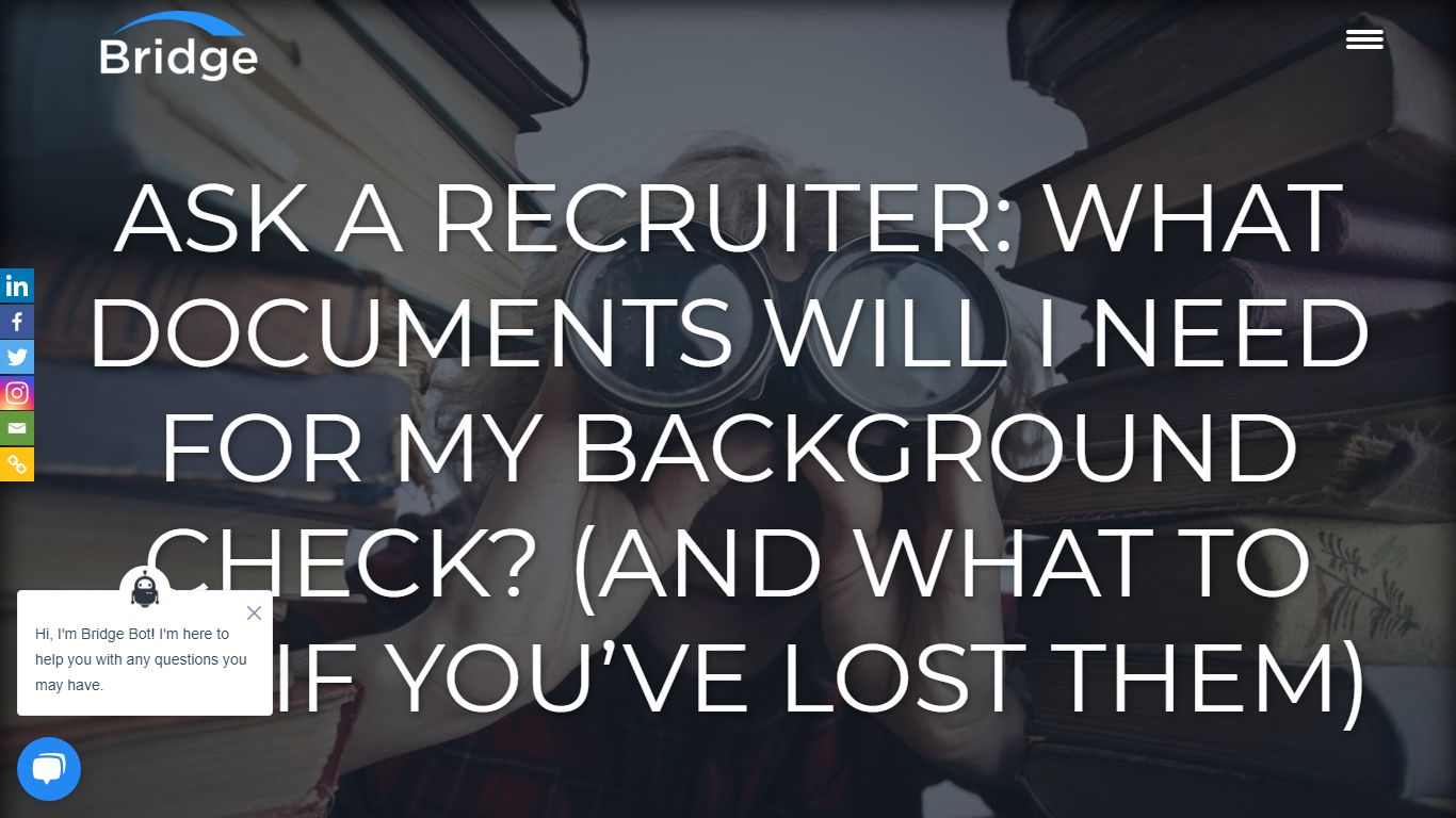 Ask a Recruiter: What Documents Will I Need for My Background Check ...